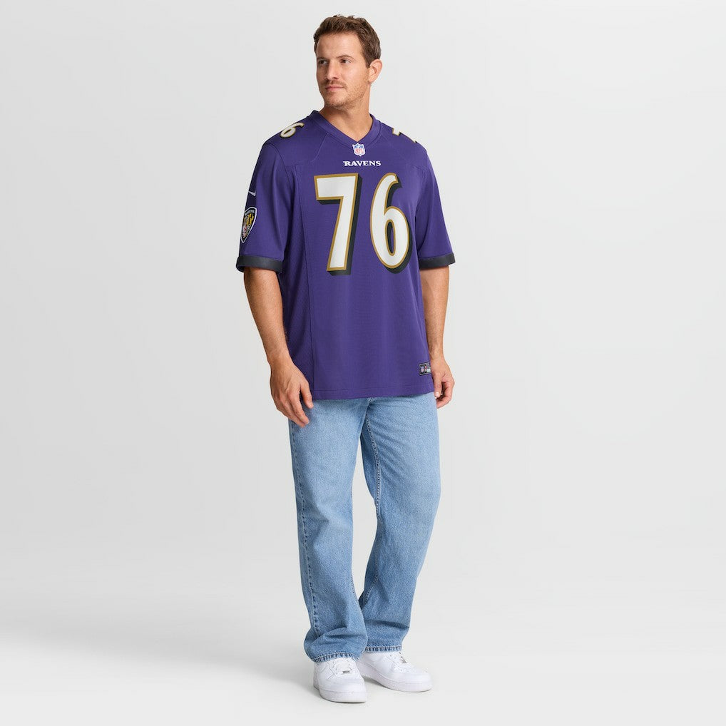 Baltimore Ravens Nike Kenyon Green  Team Game Jersey
