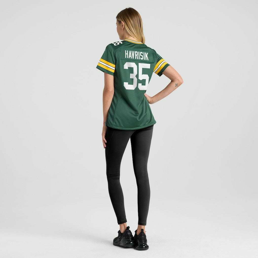 Green Bay Packers Nike Lucas Havrisik  Women's Team Game Jersey
