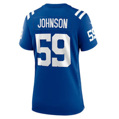 Indianapolis Colts Nike Buddy Johnson  Women's Team Game Jersey