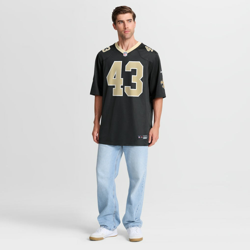 New Orleans Saints Nike Michael Davis  Team Game Jersey