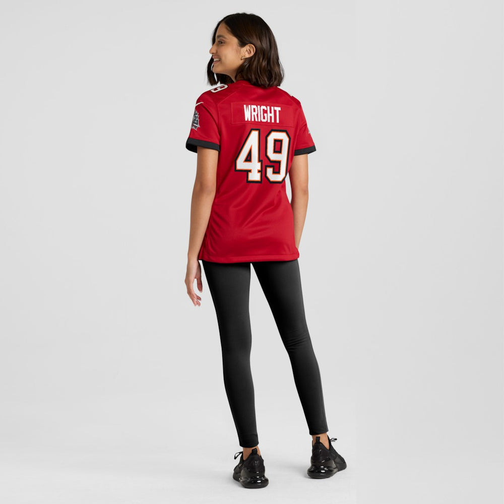 Tampa Bay Buccaneers Nike Owen Wright  Women's Team Game Jersey
