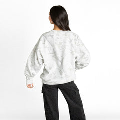 Minnesota Vikings  Gameday Couture Women's Whiteout Oversized Premium Fleece Sweatshirt