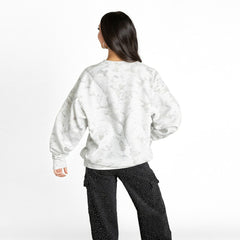 Seattle Seahawks  Gameday Couture Women's Whiteout Oversized Premium Fleece Sweatshirt