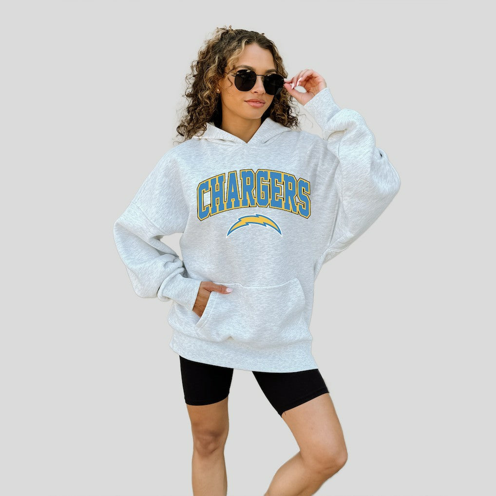 Los Angeles Chargers  Gameday Couture Women's Fan Edition Premium Weight Hoodie