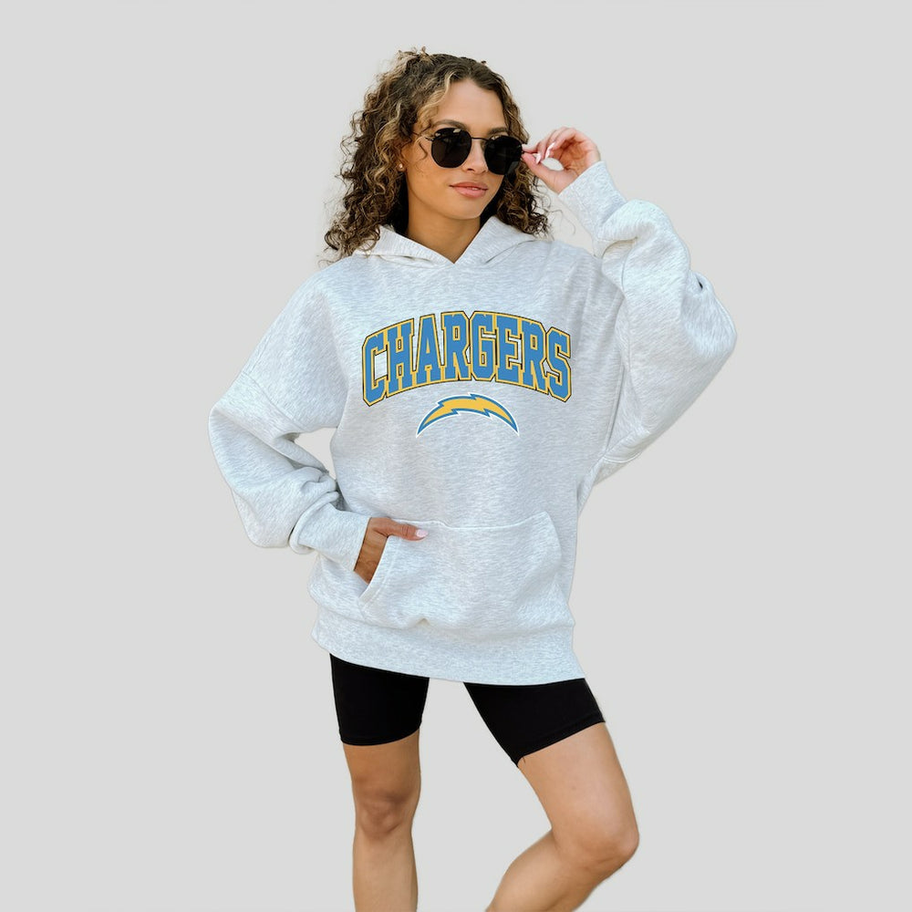 Los Angeles Chargers  Gameday Couture Women's Fan Edition Premium Weight Hoodie