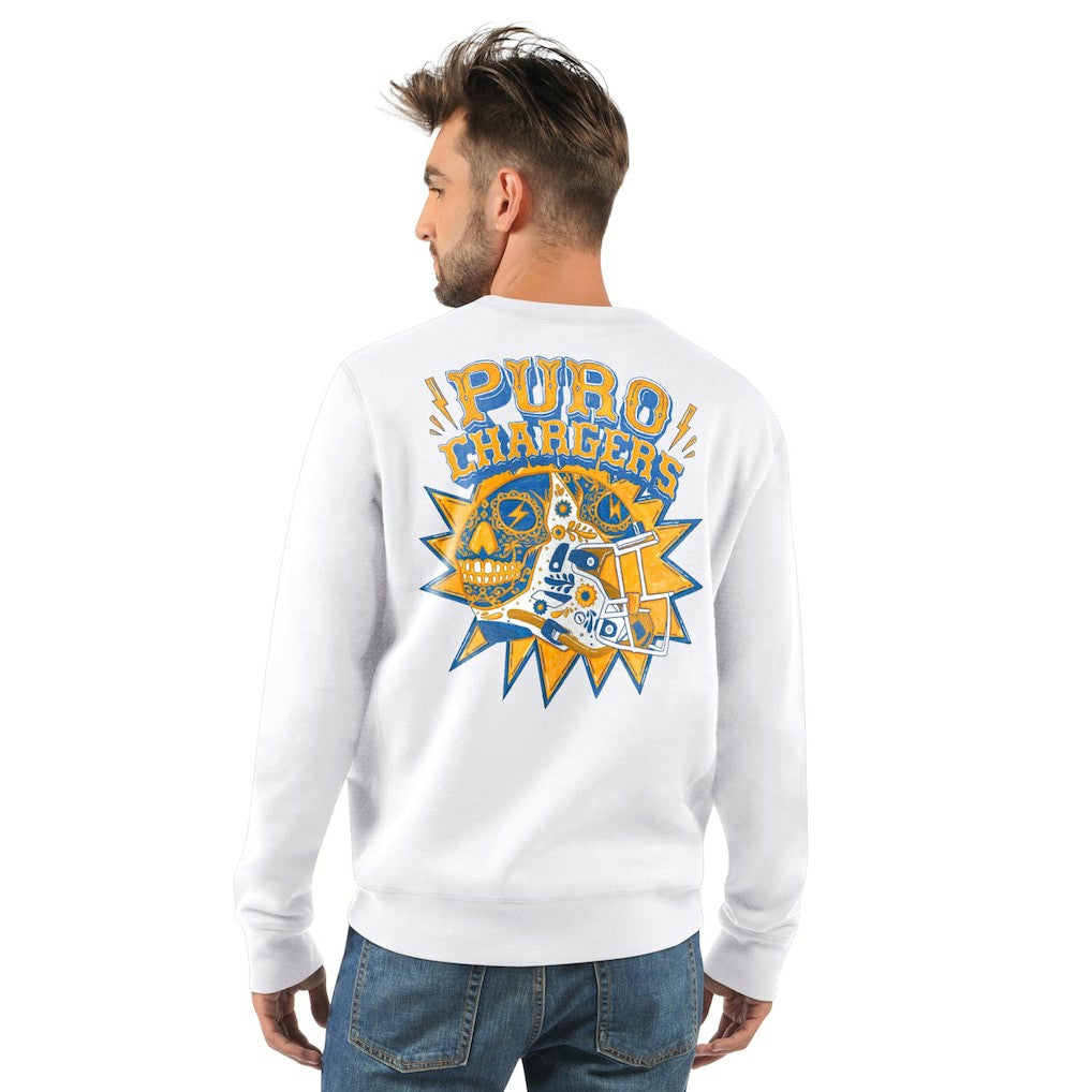Los Angeles Chargers  Starter Classic Puro Crew Neck Sweatshirt