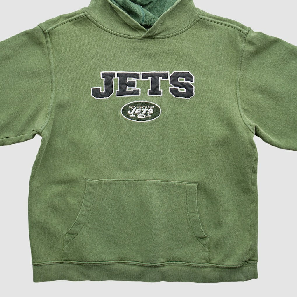 New York Jets Fanatics Reebok 2000s Pullover Sweatshirt