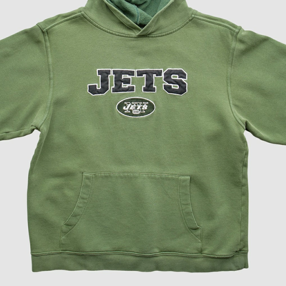 New York Jets Fanatics Reebok 2000s Pullover Sweatshirt
