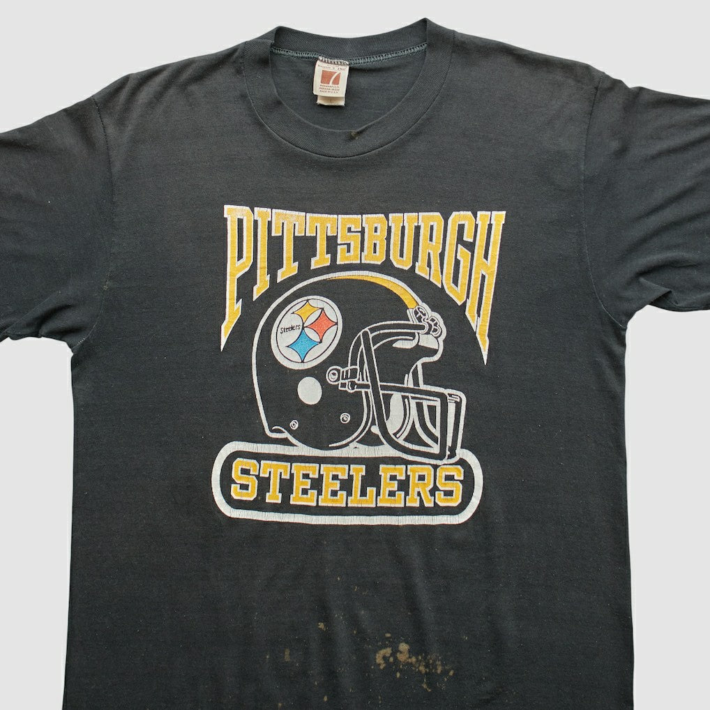 Pittsburgh Steelers Fanatics Logo 7 80s T-Shirt