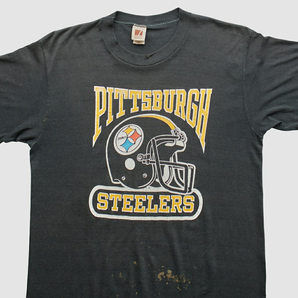 Pittsburgh Steelers Fanatics Logo 7 80s T-Shirt