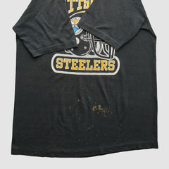 Pittsburgh Steelers Fanatics Logo 7 80s T-Shirt