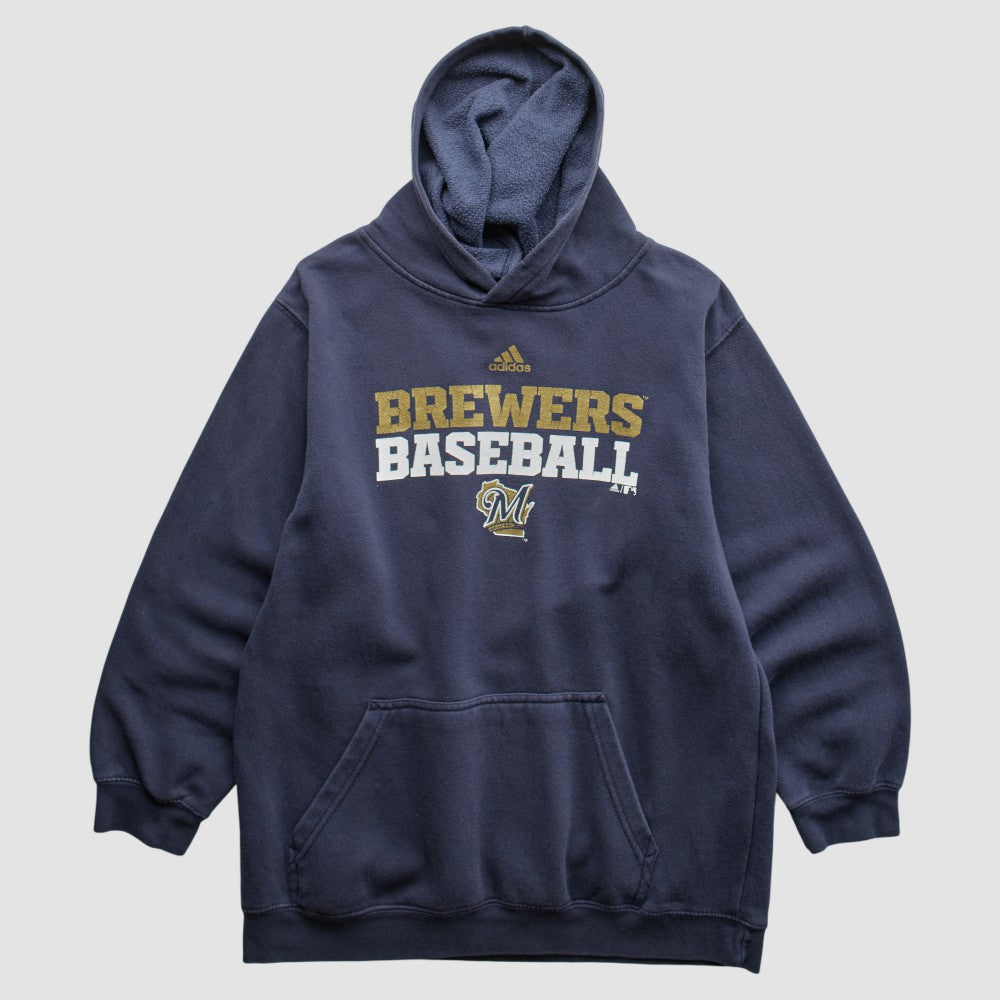 Milwaukee Brewers Adidas 2000s Pullover Sweatshirt | MLB Near me