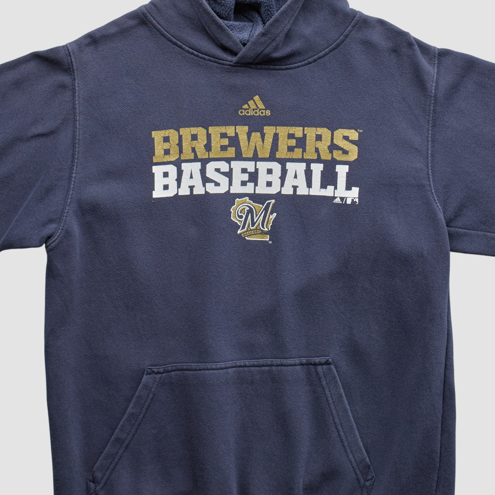 Milwaukee Brewers Adidas 2000s Pullover Sweatshirt | MLB Near me
