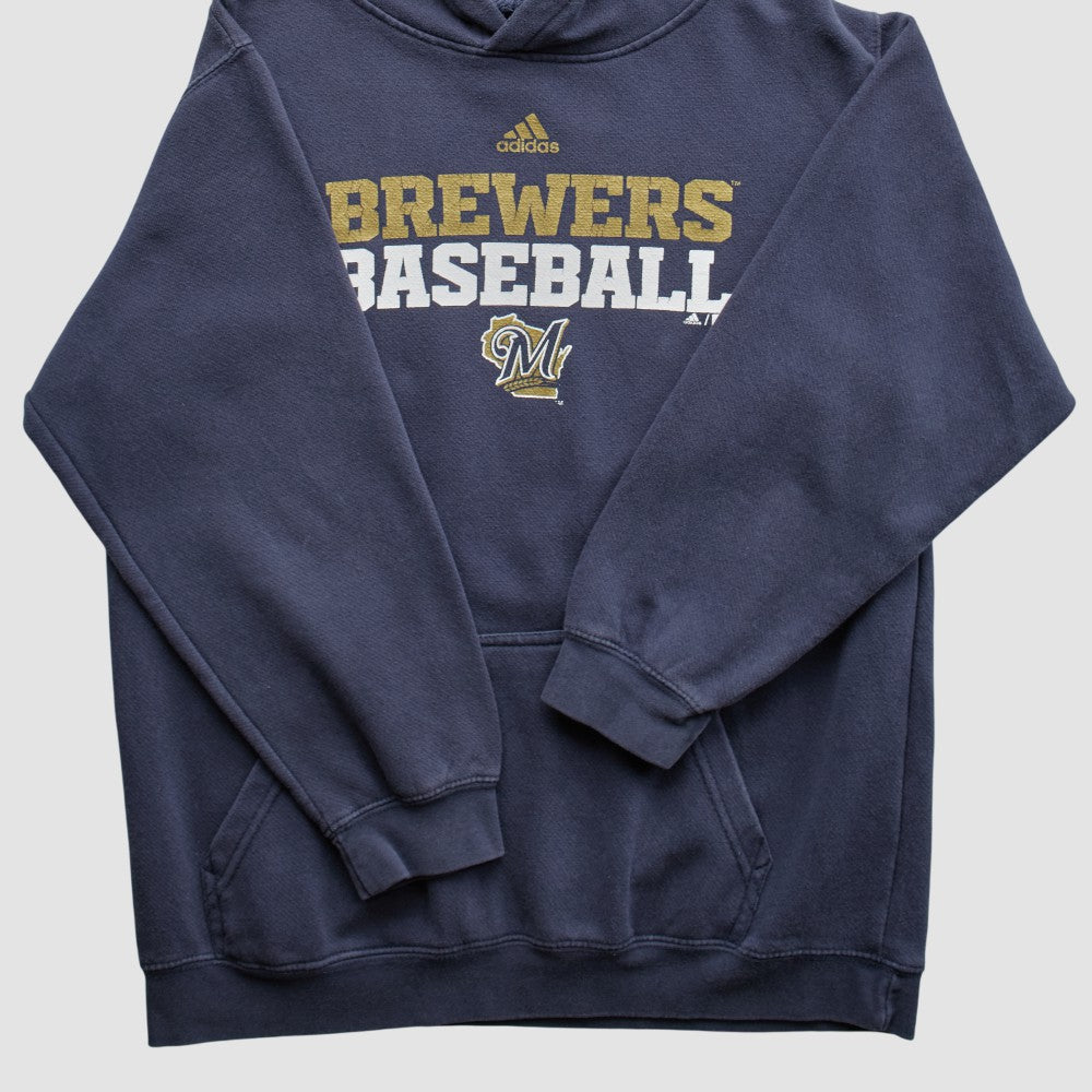 Milwaukee Brewers Adidas 2000s Pullover Sweatshirt | MLB Near me