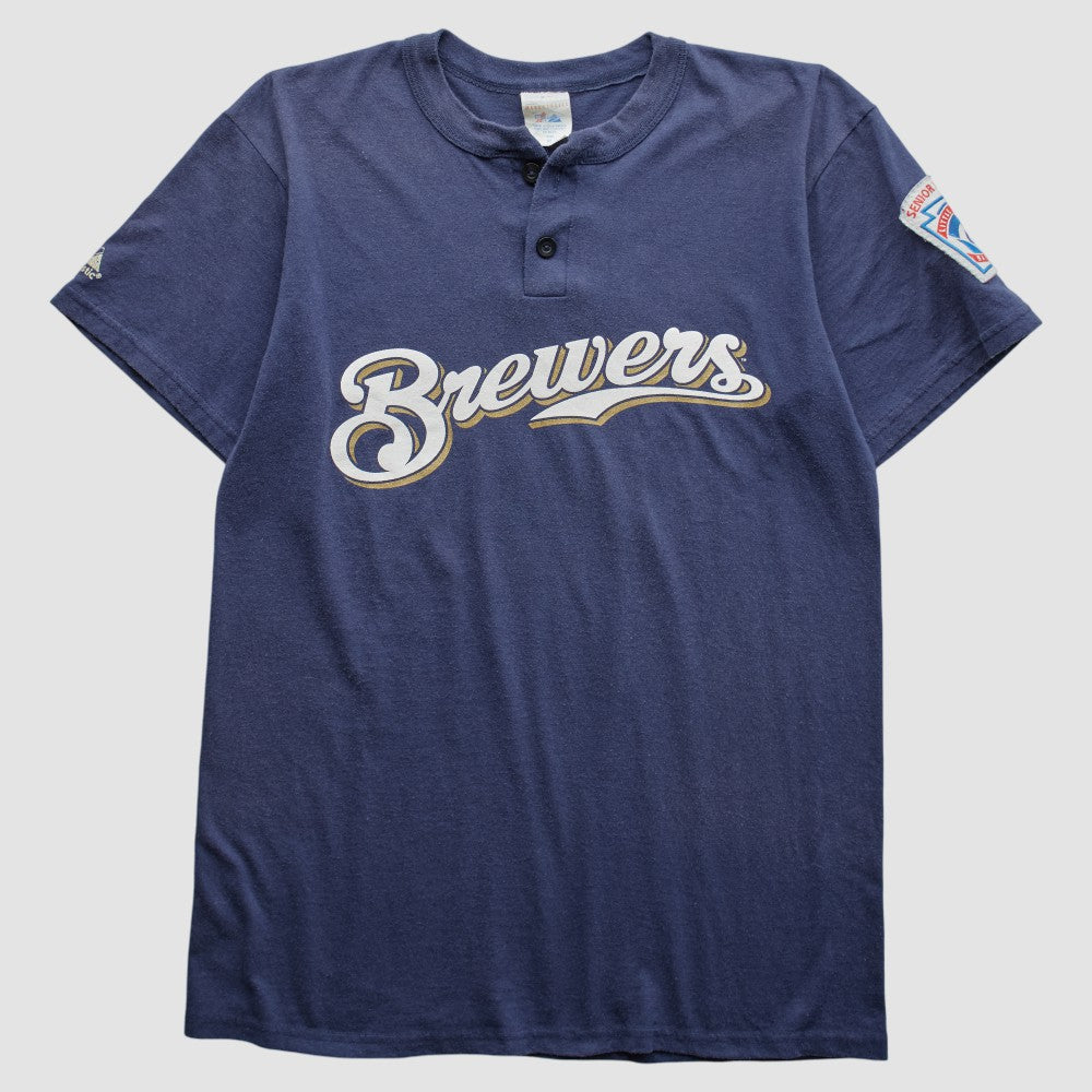 Milwaukee Brewers Majestic 2000s T-Shirt | MLB On Sale