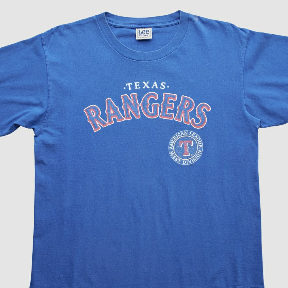 Texas Rangers Lee Apparel 2000s T-Shirt | MLB Discount