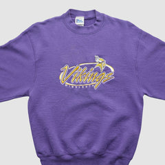 Minnesota Vikings Fanatics Pro Player 90s Pullover Sweatshirt
