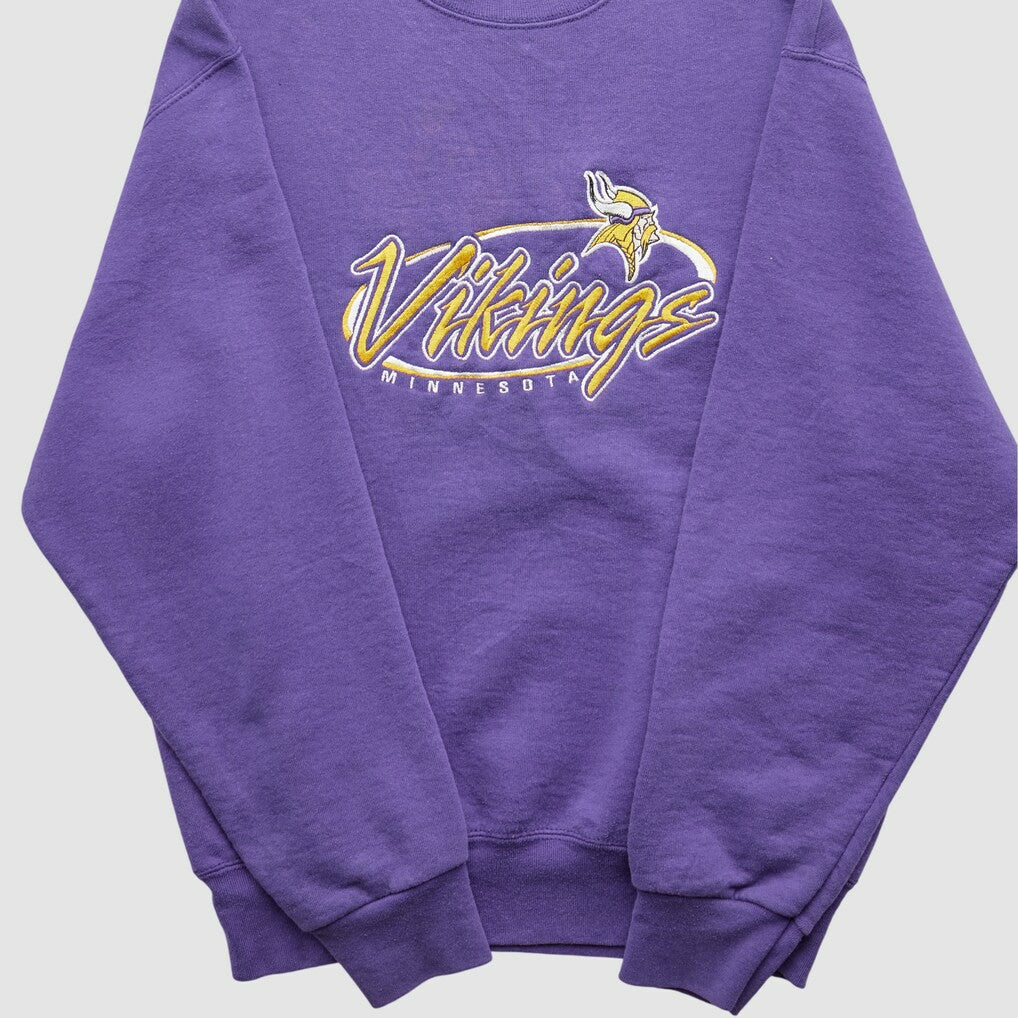 Minnesota Vikings Fanatics Pro Player 90s Pullover Sweatshirt