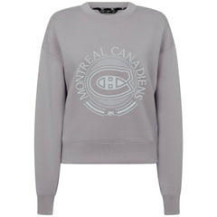 Montreal Canadiens Levelwear Women's Slate & Snow Sponge Tri-Blend Sweatshirt Outlet