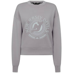 New Jersey Devils Levelwear Women's Slate & Snow Sponge Tri-Blend Sweatshirt On Sale
