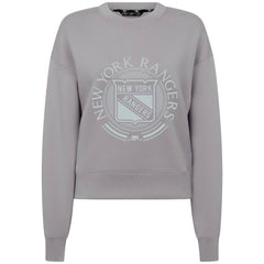 New York Rangers Levelwear Women's Slate & Snow Sponge Tri-Blend Sweatshirt Discount