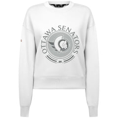 Ottawa Senators Levelwear Women's Slate & Snow Sponge Tri-Blend Sweatshirt Online