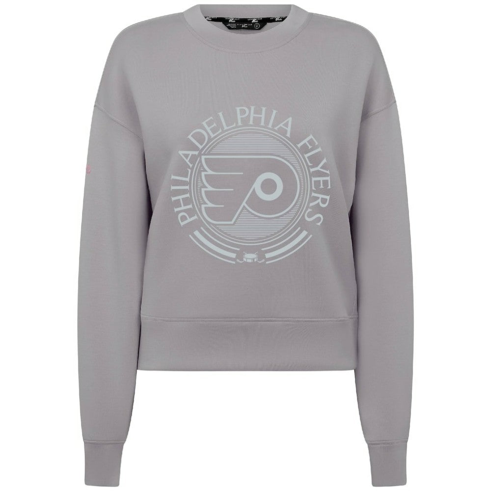 Philadelphia Flyers Levelwear Women's Slate & Snow Sponge Tri-Blend Sweatshirt Online
