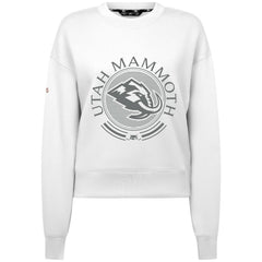 Utah Mammoth Levelwear Women's Slate & Snow Sponge Tri-Blend Sweatshirt Outlet