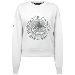 Vancouver Canucks Levelwear Women's Slate & Snow Sponge Tri-Blend Sweatshirt Online