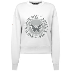 Washington Capitals Levelwear Women's Slate & Snow Sponge Tri-Blend Sweatshirt Outlet