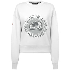 Colorado Avalanche Levelwear Women's Slate & Snow Sponge Tri-Blend Sweatshirt Discount