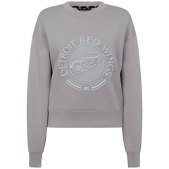 Detroit Red Wings Levelwear Women's Slate & Snow Sponge Tri-Blend Sweatshirt Sale