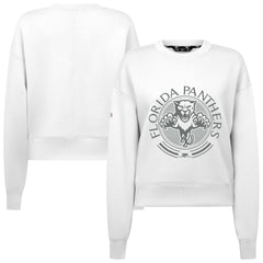 Florida Panthers Levelwear Women's Slate & Snow Sponge Tri-Blend Sweatshirt Sale