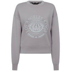 Los Angeles Kings Levelwear Women's Slate & Snow Sponge Tri-Blend Sweatshirt Outlet