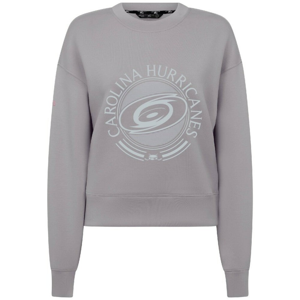 Carolina Hurricanes Levelwear Women's Slate & Snow Sponge Tri-Blend Sweatshirt Online