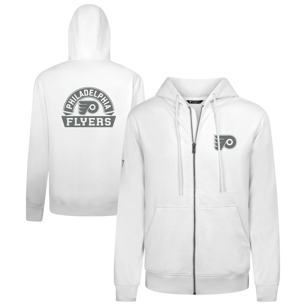 Philadelphia Flyers Levelwear Podium Chenille Logo Full-Zip Hoodie Sale