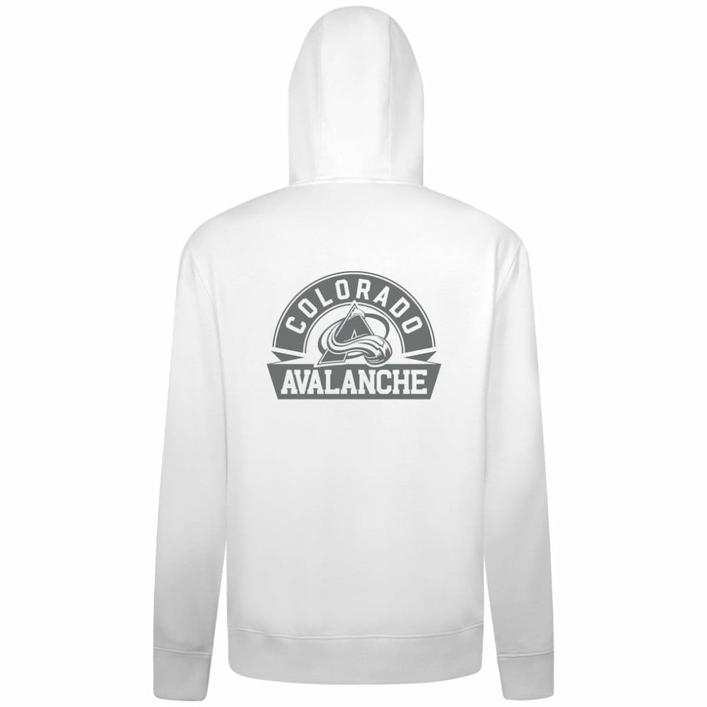 Colorado Avalanche Levelwear Podium Chenille Logo Full-Zip Hoodie On Sale