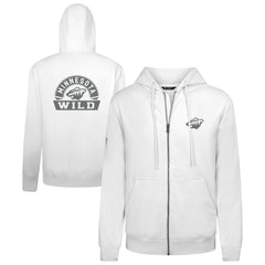 Minnesota Wild Levelwear Podium Chenille Logo Full-Zip Hoodie Sale