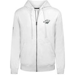 Minnesota Wild Levelwear Podium Chenille Logo Full-Zip Hoodie Sale