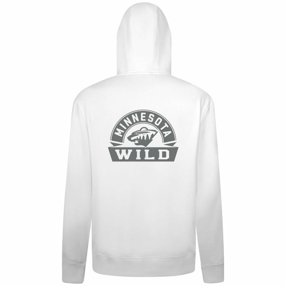 Minnesota Wild Levelwear Podium Chenille Logo Full-Zip Hoodie Sale