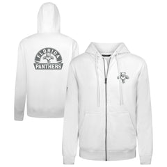 Florida Panthers Levelwear Podium Chenille Logo Full-Zip Hoodie On Sale