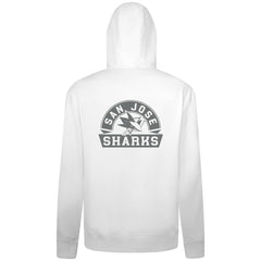 San Jose Sharks Levelwear Podium Chenille Logo Full-Zip Hoodie Outlet