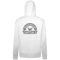 Washington Capitals Levelwear Podium Chenille Logo Full-Zip Hoodie On Sale