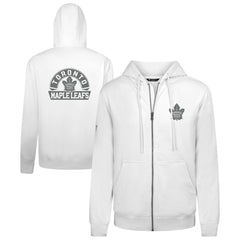 Toronto Maple Leafs Levelwear Podium Chenille Logo Full-Zip Hoodie Discount