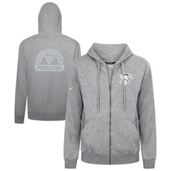 Pittsburgh Penguins Levelwear Podium Chenille Logo Full-Zip Hoodie Sale