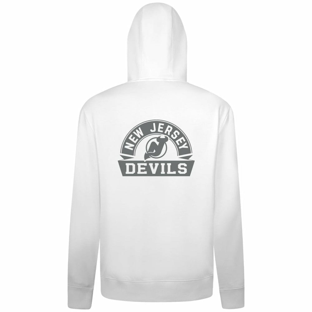 New Jersey Devils Levelwear Podium Chenille Logo Full-Zip Hoodie Outlet