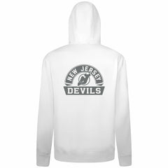 New Jersey Devils Levelwear Podium Chenille Logo Full-Zip Hoodie Outlet