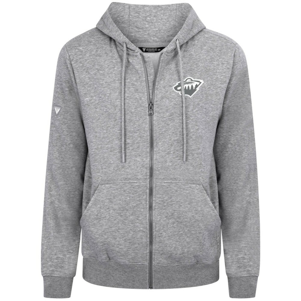 Minnesota Wild Levelwear Podium Banner Arch Full-Zip Hoodie Online