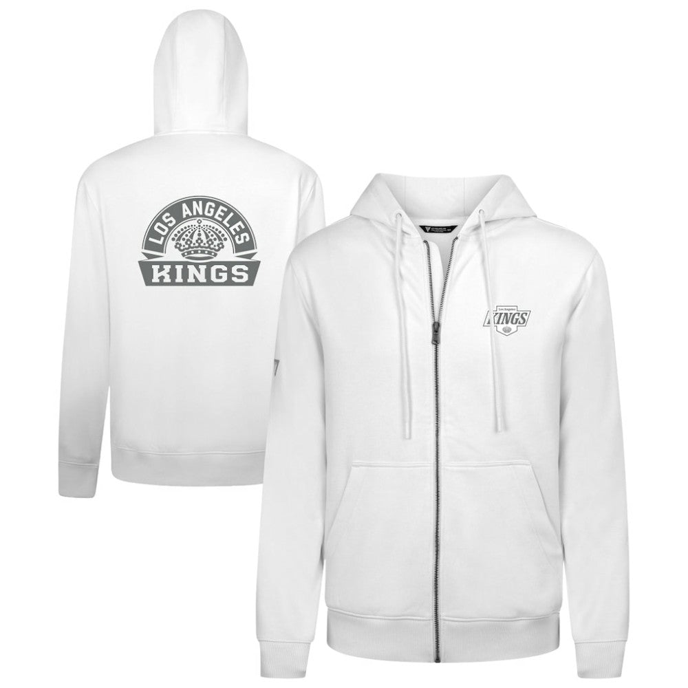 Los Angeles Kings Levelwear Podium Banner Arch Full-Zip Hoodie Sale