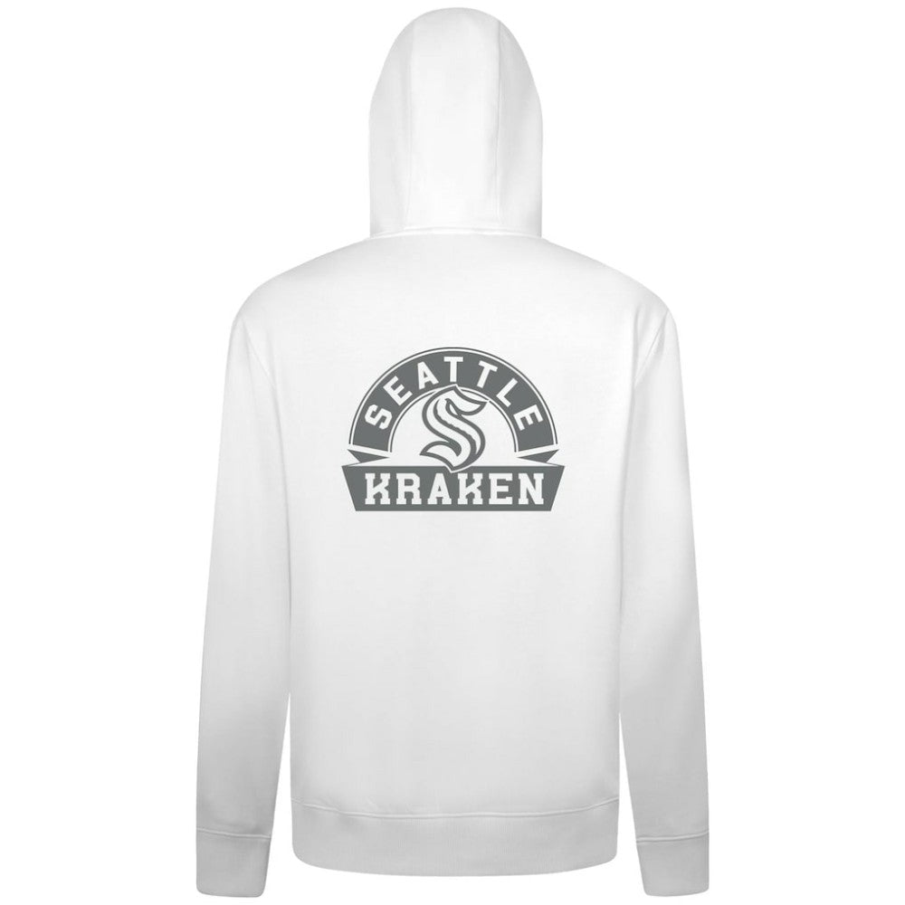 Seattle Kraken Levelwear Podium Banner Arch Full-Zip Hoodie For Sale